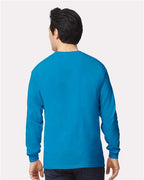 Gildan 2400 - Unisex Ultra Cotton Long Sleeve T-Shirt - Sapphire