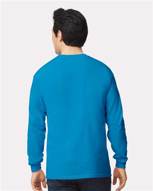 Gildan 2400 - Unisex Ultra Cotton Long Sleeve T-Shirt - Sapphire