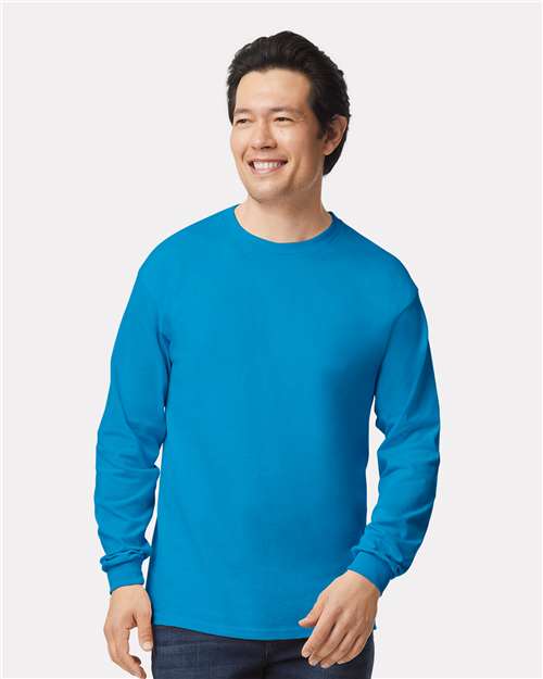 Gildan 2400 - Unisex Ultra Cotton Long Sleeve T-Shirt - Sapphire