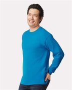 Gildan 2400 - Unisex Ultra Cotton Long Sleeve T-Shirt - Sapphire