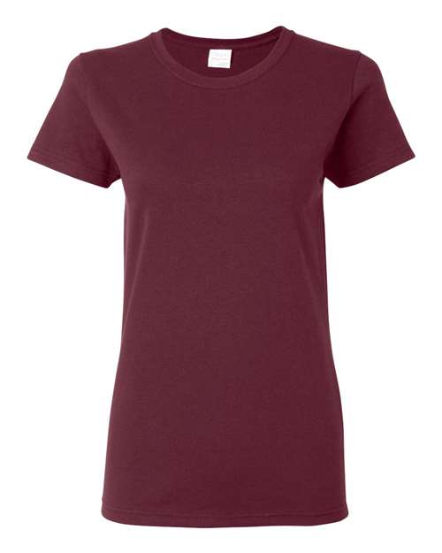 Gildan 5000L - Women's Heavy CottonTM T-Shirt - Maroon