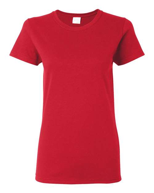 Gildan 5000L - Women's Heavy CottonTM T-Shirt - Red