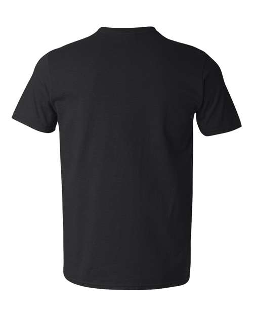 Gildan 64V00 - Unisex Softstyle V-Neck T-Shirt - Black