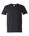 Gildan 64V00 - Unisex Softstyle V-Neck T-Shirt - Black