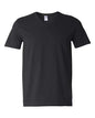 Gildan 64V00 - Unisex Softstyle V-Neck T-Shirt - Black