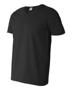 Gildan 64V00 - Unisex Softstyle V-Neck T-Shirt - Black
