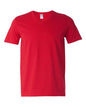 Gildan 64V00 - Unisex Softstyle V-Neck T-Shirt - Cherry Red