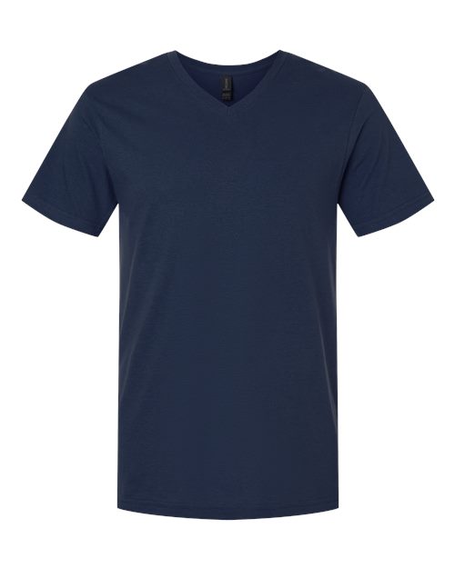 Gildan 64V00 - Unisex Softstyle V-Neck T-Shirt - Navy
