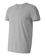 Gildan 64V00 - Unisex Softstyle V-Neck T-Shirt - Sport Grey