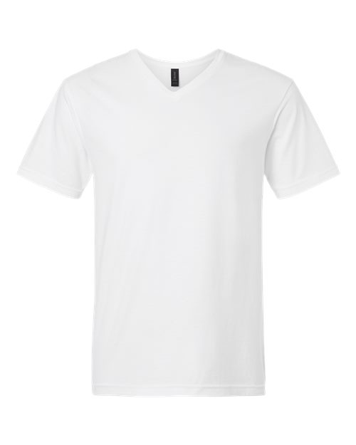 Gildan 64V00 - Unisex Softstyle V-Neck T-Shirt - White
