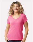 Gildan 64V00L - Women's Softstyle V-Neck T-Shirt