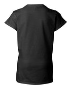 Gildan 64V00L - Women's Softstyle V-Neck T-Shirt - Black