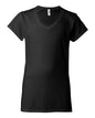 Gildan 64V00L - Women's Softstyle V-Neck T-Shirt - Black