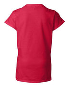 Gildan 64V00L - Women's Softstyle V-Neck T-Shirt - Cherry Red