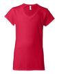 Gildan 64V00L - Women's Softstyle V-Neck T-Shirt - Cherry Red