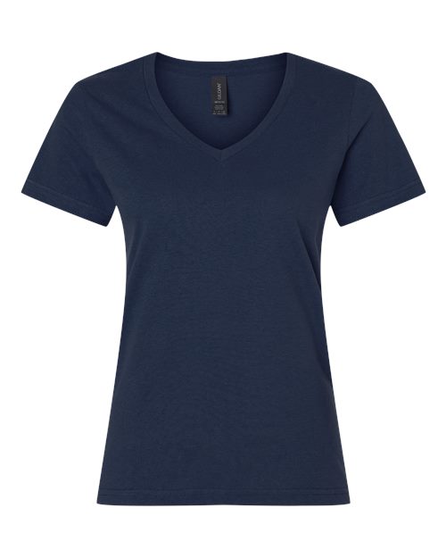 Gildan 64V00L - Women's Softstyle V-Neck T-Shirt - Navy