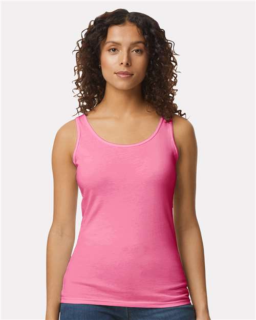 Gildan 64200L - Women's Softstyle Tank Top - Azalea