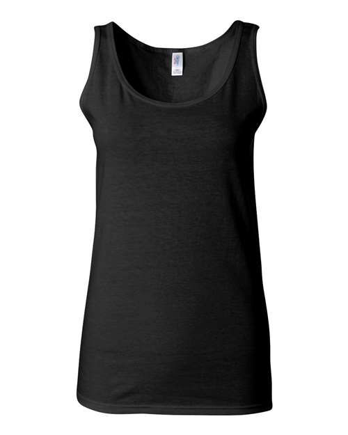 Gildan 64200L - Women's Softstyle Tank Top - Black