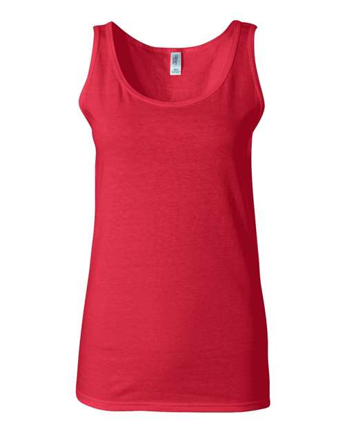 Gildan 64200L - Women's Softstyle Tank Top - Cherry Red