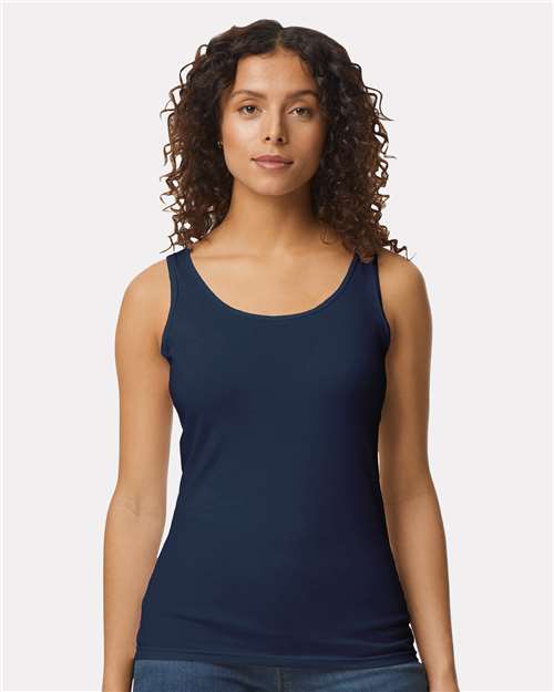Gildan 64200L - Women's Softstyle Tank Top - Navy