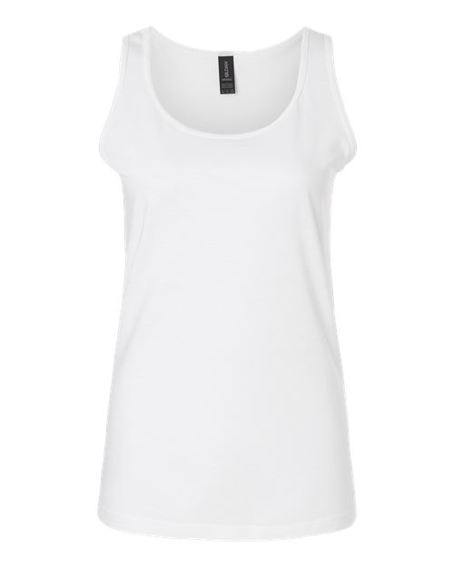 Gildan 64200L - Women's Softstyle Tank Top - White