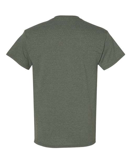 Gildan 5000 - Unisex Heavy CottonTM T-Shirt - Heather Military Green