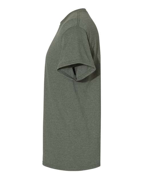 Gildan 5000 - Unisex Heavy CottonTM T-Shirt - Heather Military Green