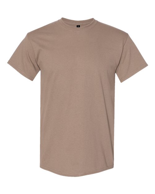 Gildan 5000 - Unisex Heavy CottonTM T-Shirt - Brown Savana