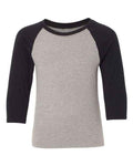 Next Level 3352 - Youth CVC Three-Quarter Sleeve Raglan T-Shirt