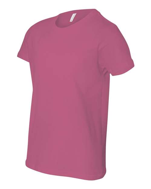 BELLA + CANVAS 3001Y - Youth Jersey Tee - Berry