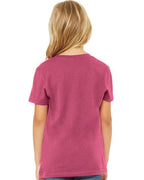 BELLA + CANVAS 3001Y - Youth Jersey Tee - Berry