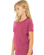 BELLA + CANVAS 3001Y - Youth Jersey Tee - Berry