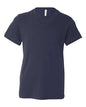 BELLA + CANVAS 3001Y - Youth Jersey Tee - Navy