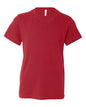 BELLA + CANVAS 3001Y - Youth Jersey Tee - Red