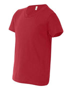 BELLA + CANVAS 3001Y - Youth Jersey Tee - Red