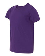 BELLA + CANVAS 3001Y - Youth Jersey Tee - Team Purple