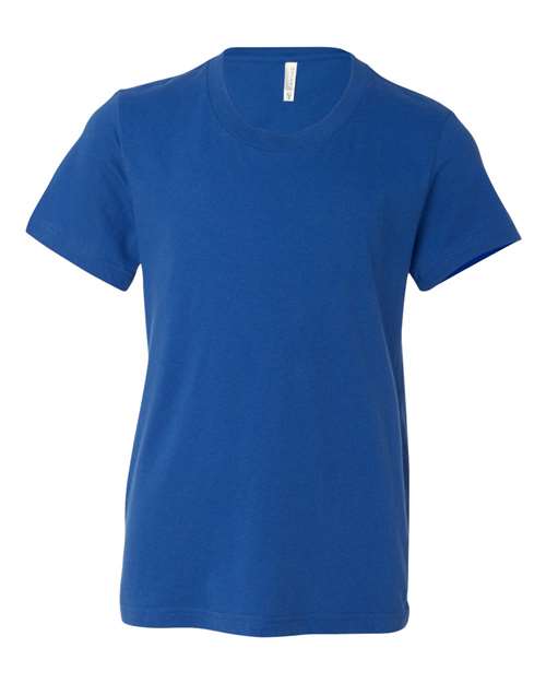 BELLA + CANVAS 3001Y - Youth Jersey Tee - True Royal