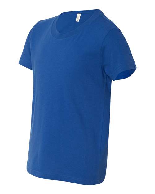BELLA + CANVAS 3001Y - Youth Jersey Tee - True Royal