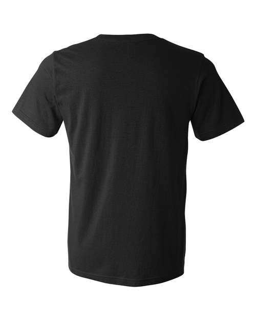 BELLA + CANVAS 3021 - Men's Jersey Pocket Tee - Black