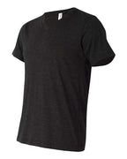 BELLA + CANVAS 3415 - Unisex Triblend V-Neck Tee - Charcoal Black Triblend