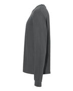 Comfort Colors 6014 - Unisex Garment-Dyed Heavyweight Long Sleeve T-Shirt - Pepper