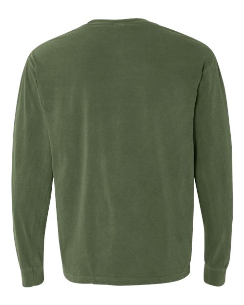 Comfort Colors 6014 - Unisex Garment-Dyed Heavyweight Long Sleeve T-Shirt - Hemp