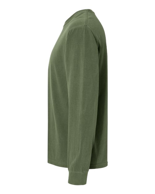 Comfort Colors 6014 - Unisex Garment-Dyed Heavyweight Long Sleeve T-Shirt - Hemp