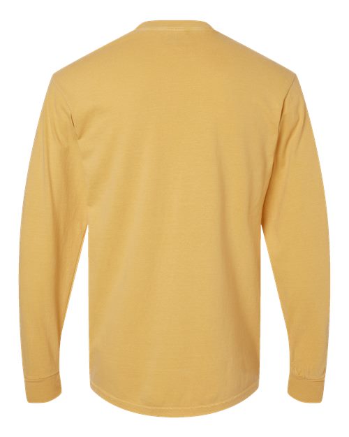 Comfort Colors 6014 - Unisex Garment-Dyed Heavyweight Long Sleeve T-Shirt - Mustard