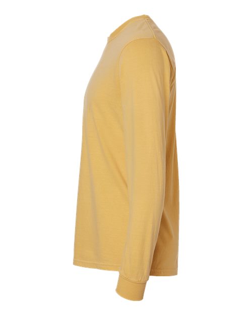 Comfort Colors 6014 - Unisex Garment-Dyed Heavyweight Long Sleeve T-Shirt - Mustard