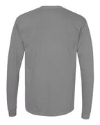Comfort Colors 6014 - Unisex Garment-Dyed Heavyweight Long Sleeve T-Shirt - Grey
