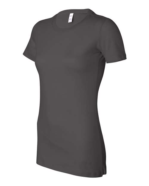 BELLA + CANVAS 6004 - Women's Slim Fit Tee - Asphalt