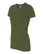 BELLA + CANVAS 6004 - Women's Slim Fit Tee - Olive