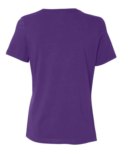 BELLA + CANVAS 6400 - Womens Relaxed Jersey Tee - Team Purple