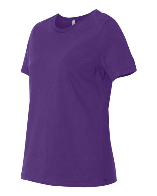 BELLA + CANVAS 6400 - Womens Relaxed Jersey Tee - Team Purple